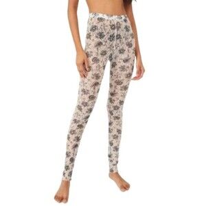 Free People Intimately Layered In Lace Chamoix Combo High Rise Legging